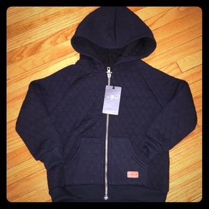 ❤️FIRM❤️7 For All Mankind Navy Hoodie Sweatshirt